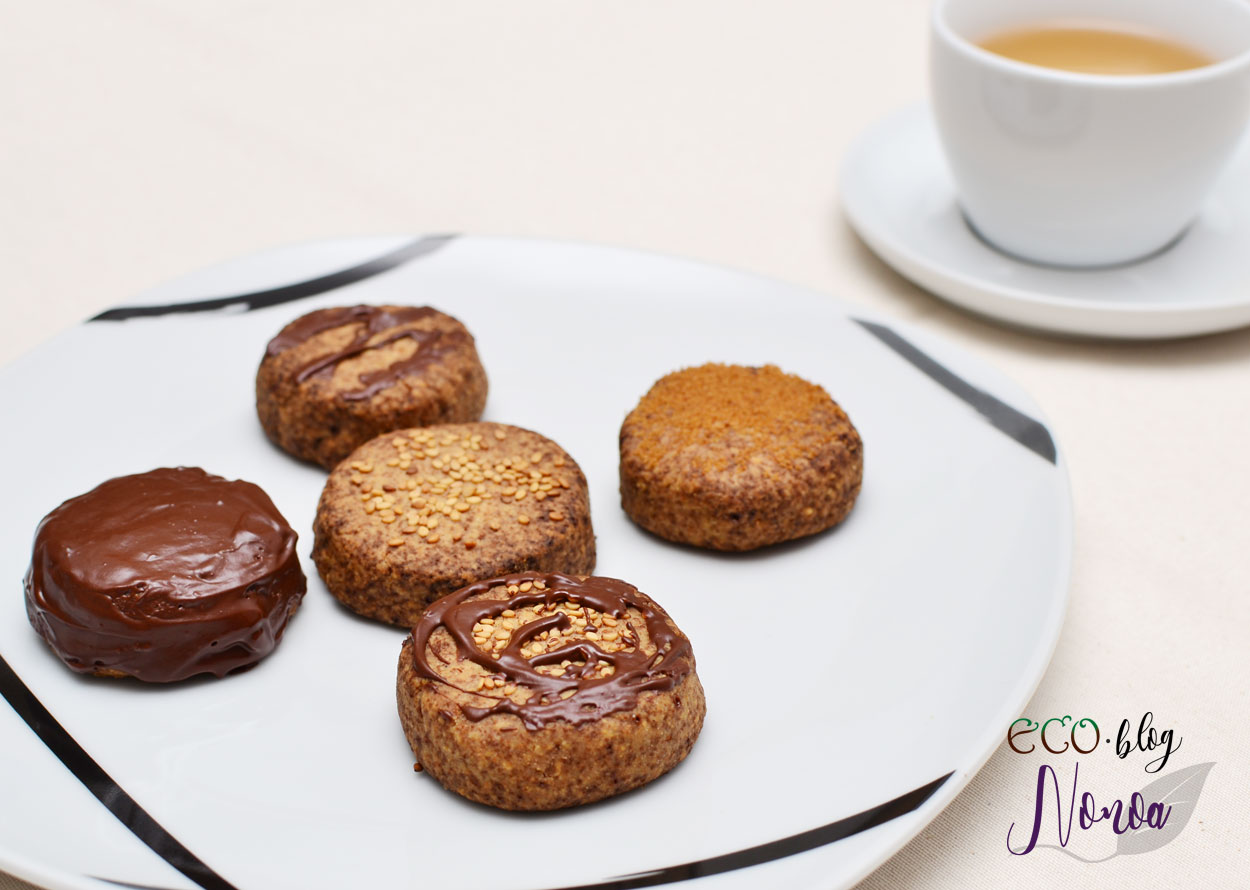 Polvorones veganos caseros