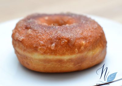 Donuts fritos - Donuts veganos caseros glaseados