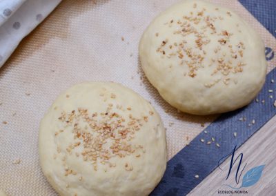 Pan de Viena vegano - Pan de hamburguesa - Hacemos formas